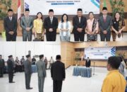 Acara pelantikan empat pejabat lingkup Kementerian Agama NTT. (ntt.kemenag.go.id)