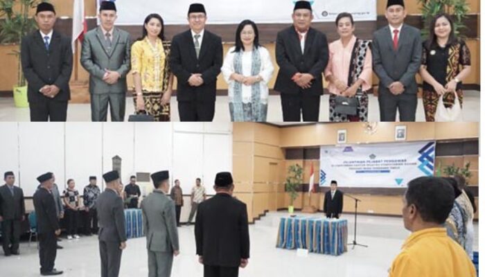 Empat Pejabat Pengawas di Lingkungan Kemenag NTT Dilantik