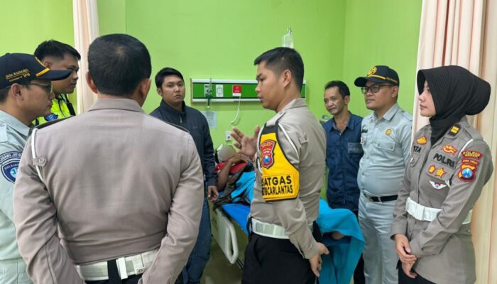 Jasa Raharja Jamin Seluruh Korban Tabrakan Antara Bus Peziarah dengan Truk di Jalan Raya Pantura, Gresik