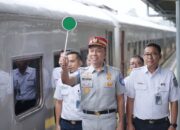 Gelar Flag Off Mudik Bersama BUMN Tahap Pertama, Jasa Raharja  Berangkatkan Ribuan Pemudik Moda Kereta Api ke Sejumlah Daerah