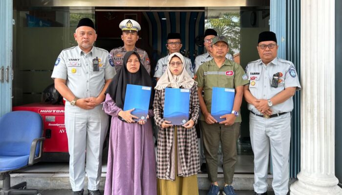 Jasa Raharja Serahkan Santunan Korban Kecelakaan di KM 370 A Tol Batang – Semarang