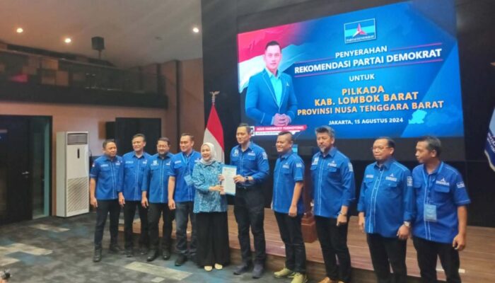 Pesan AHY untuk Nurhidayah-Imam Kafali di Pilkada Lombok Barat