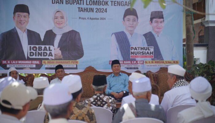 Keluarga Besar Praya Dukung Pasangan Iqbal-Dinda dan Pathul-Nursiah di Pilkada NTB