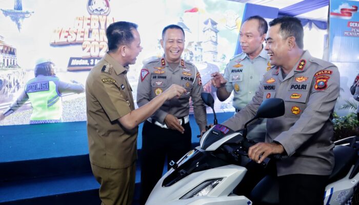 Jasa Raharja dan Korlantas Polri Gaungkan Keselamatan Berkendara di Gebyar Keselamatan 2024