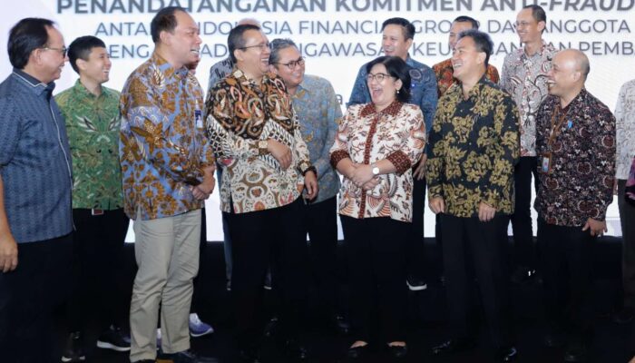 Jasa Raharja dan Anggota Holding IFG Tandatangani Komitmen Anti-Fraud Bersama BPKP