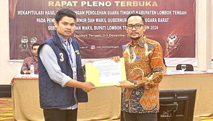 Iqbal-Dinda Raih Kemenangan Telak di Lombok Tengah, Pujut Jadi Basis Kemenangan Utama