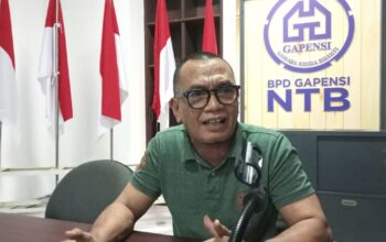 Ketua Gapensi NTB, H. Agus Mulyadi, mendesak sistem swakelola tipe 1 dievaluasi demi mencegah KKN. (Din)