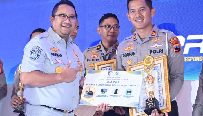 Jasa Raharja dan Korlantas Polri Serahkan IRSMS Award kepada Polda dan Polres yang Sigap Melaporkan Kecelakaan