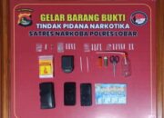 Polres Lombok Barat Bongkar Peredaran Narkoba oleh Oknum Kadus