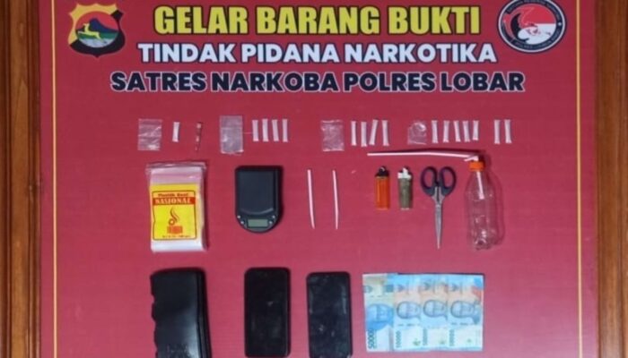 Polres Lombok Barat Bongkar Peredaran Narkoba oleh Oknum Kadus