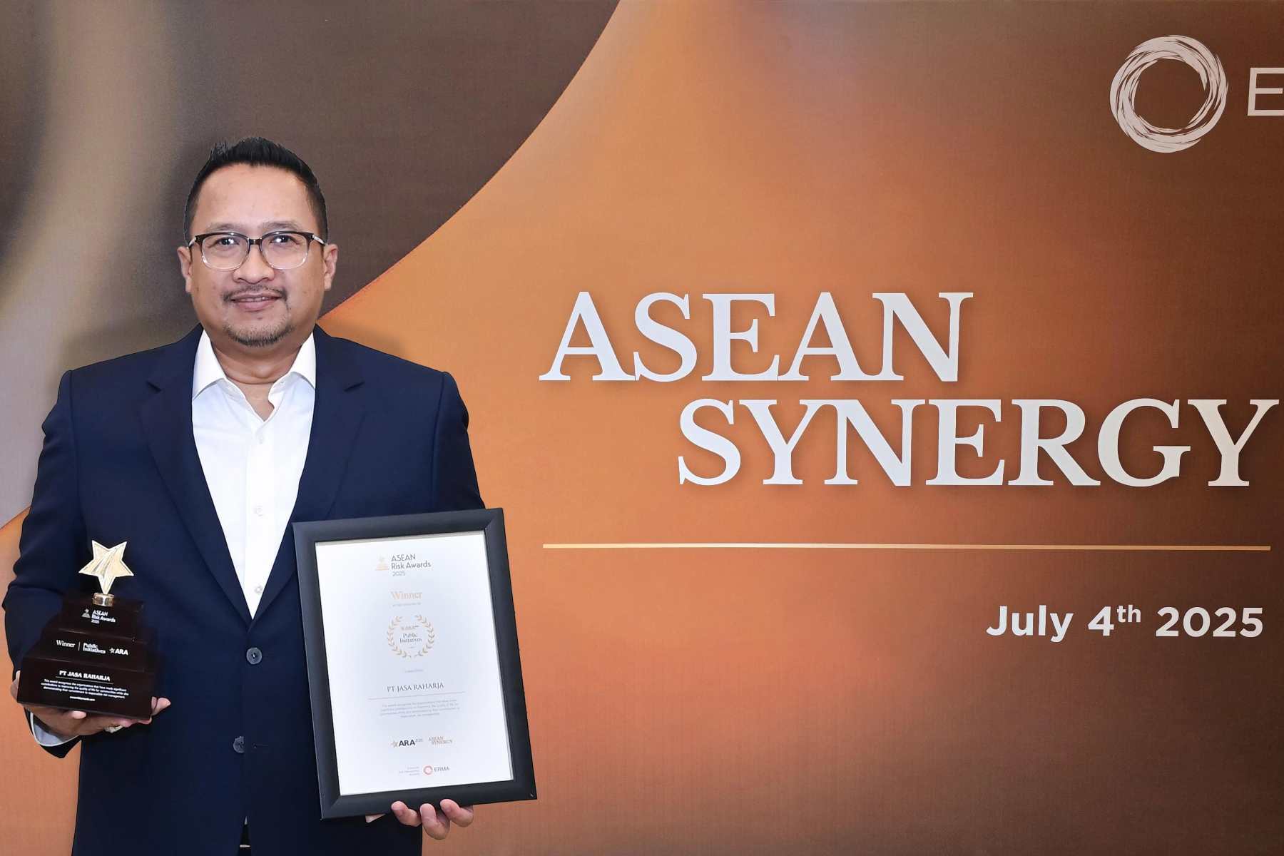 Jasa Raharja Raih Penghargaan dari ASEAN Risk Awards 2025.