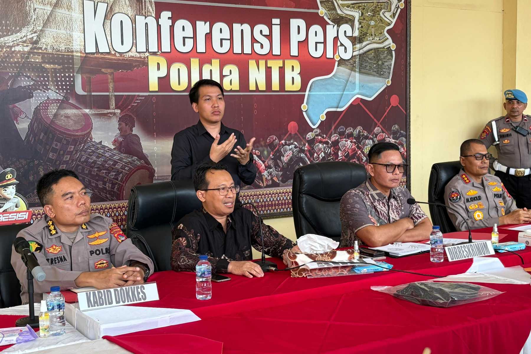 Polda NTB Tetapkan Tiga Tersangka Kematian Brigadir Nurhadi.