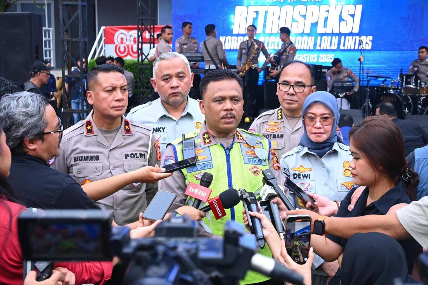 Jasa Raharja dan Korlantas Polri Dorong Masyarakat Tertib Berlalu Lintas lewat Acara Retrospeksi Korban Kecelakaan Lalu Lintas.