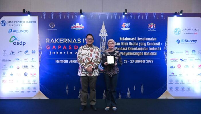 Partisipasi di RAKERNAS GAPASDAP 2025, Direksi Jasa Raharja Dorong Kolaborasi untuk Transportasi ASDP yang Aman dan Berkelanjutan