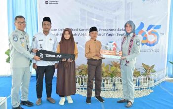 Jasa Raharja Hadirkan Bantuan Rehabilitasi Fasilitas Pendidikan di NTB, Perkuat Komitmen TJSL Berkelanjutan