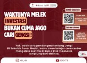 Waktunya Melek Investasi Bukan Cuma Jagi Cari Gengsi