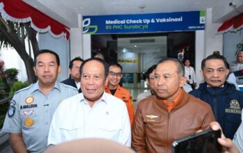 Dirut Jasa Raharja Dampingi Wamenhub Tinjau Penanganan Korban KM Mutiara Sentosa II di RS PHC Surabaya
