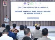 Jasa Raharja Serahkan Santunan kepada Ahli Waris Korban Kebakaran KM Mutiara Sentosa II