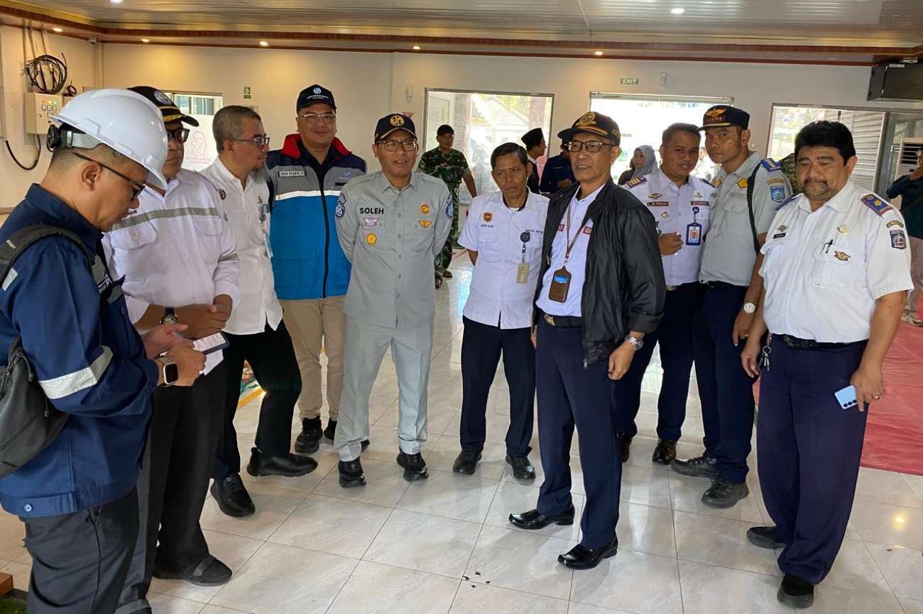 Pelayanan Sepenuh Hati, Jasa Raharja NTB Hadir Langsung di Pelabuhan Lembar dan Pastikan Keterjaminan Penumpang KMP Putri Yasmin.