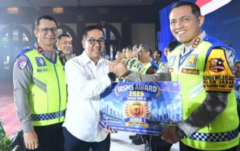 Jasa Raharja Apresiasi Polda hingga Polres melalui IRSMS Award di Syukuran Hari Lalu Lintas Bhayangkara ke-71
