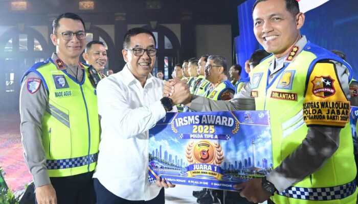 Jasa Raharja Apresiasi Polda hingga Polres melalui IRSMS Award di Syukuran Hari Lalu Lintas Bhayangkara ke-71