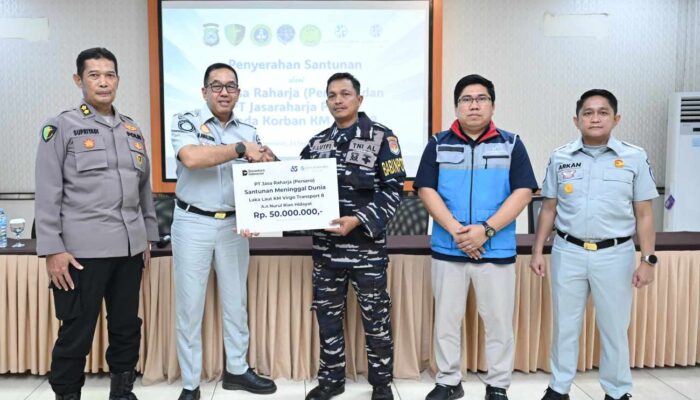 Satu ABK Korban Meninggal Dunia KM Virgo Kembali Teridentifikasi, Jasa Raharja Serahkan Santunan kepada Keluarga Korban