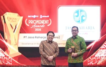 Konsisten Dorong Keselamatan Transportasi, Jasa Raharja Raih Excellent in Road Safety Empowerment di Ajang Prominent Award 2026