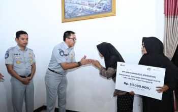 Jasa Raharja Terus Bergerak, Tiga Ahli Waris Korban KM Virgo Terima Santunan di Jawa Timur